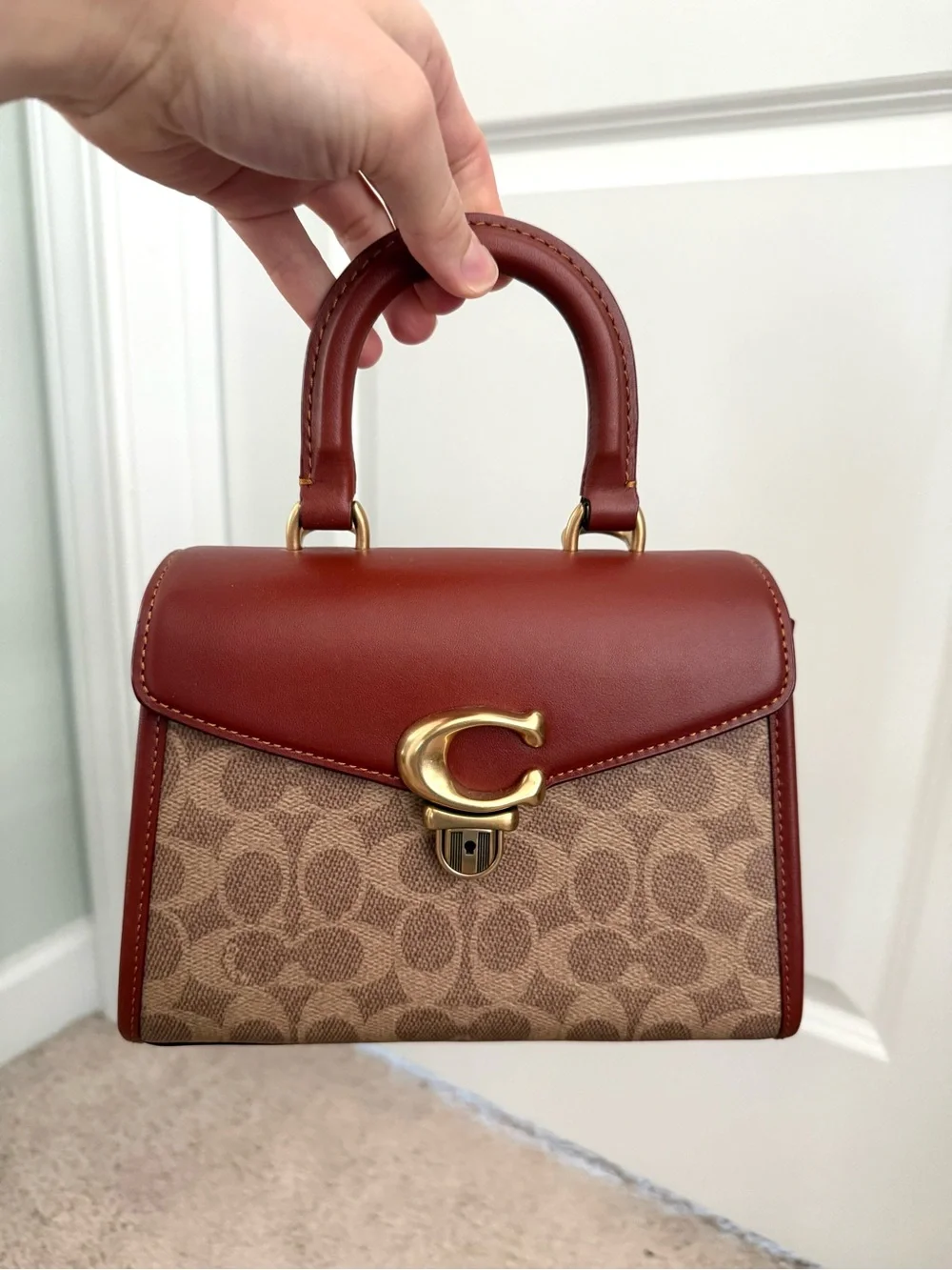 Coach Sammy top handle bag